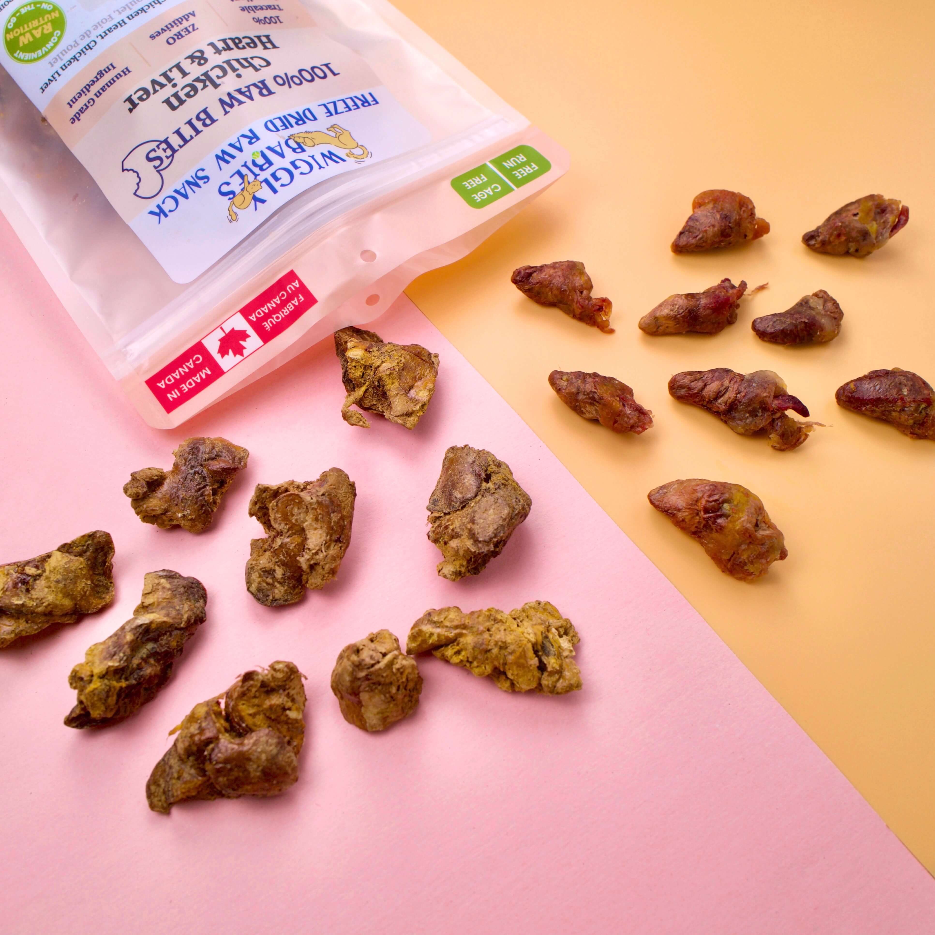 freeze dried chicken heart and chicken liver by wiggly babies freeze dried chicken heart and chicken liver by wiggly babies