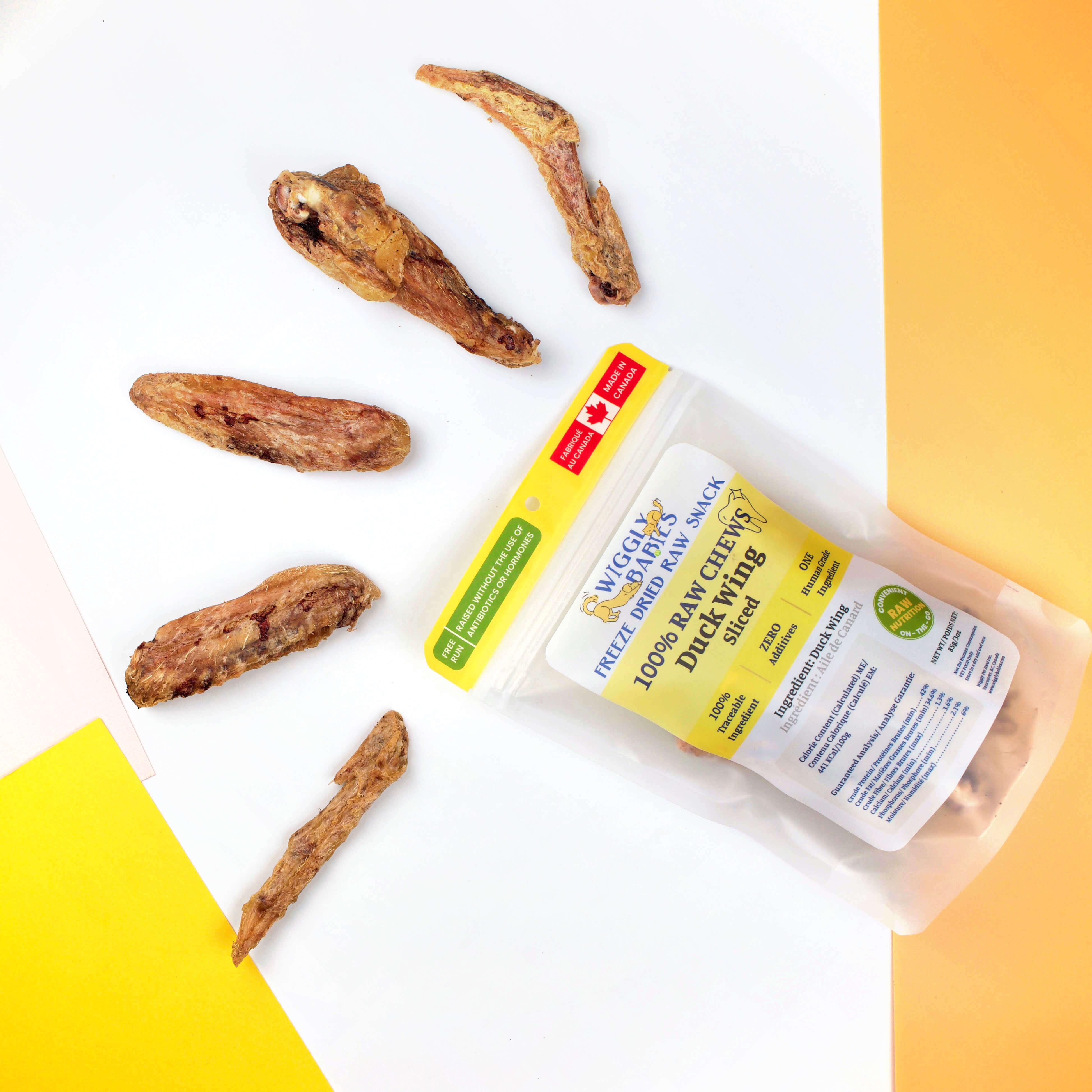 freeze dried duck wing by wiggly babies freeze dried duck wing by wiggly babies