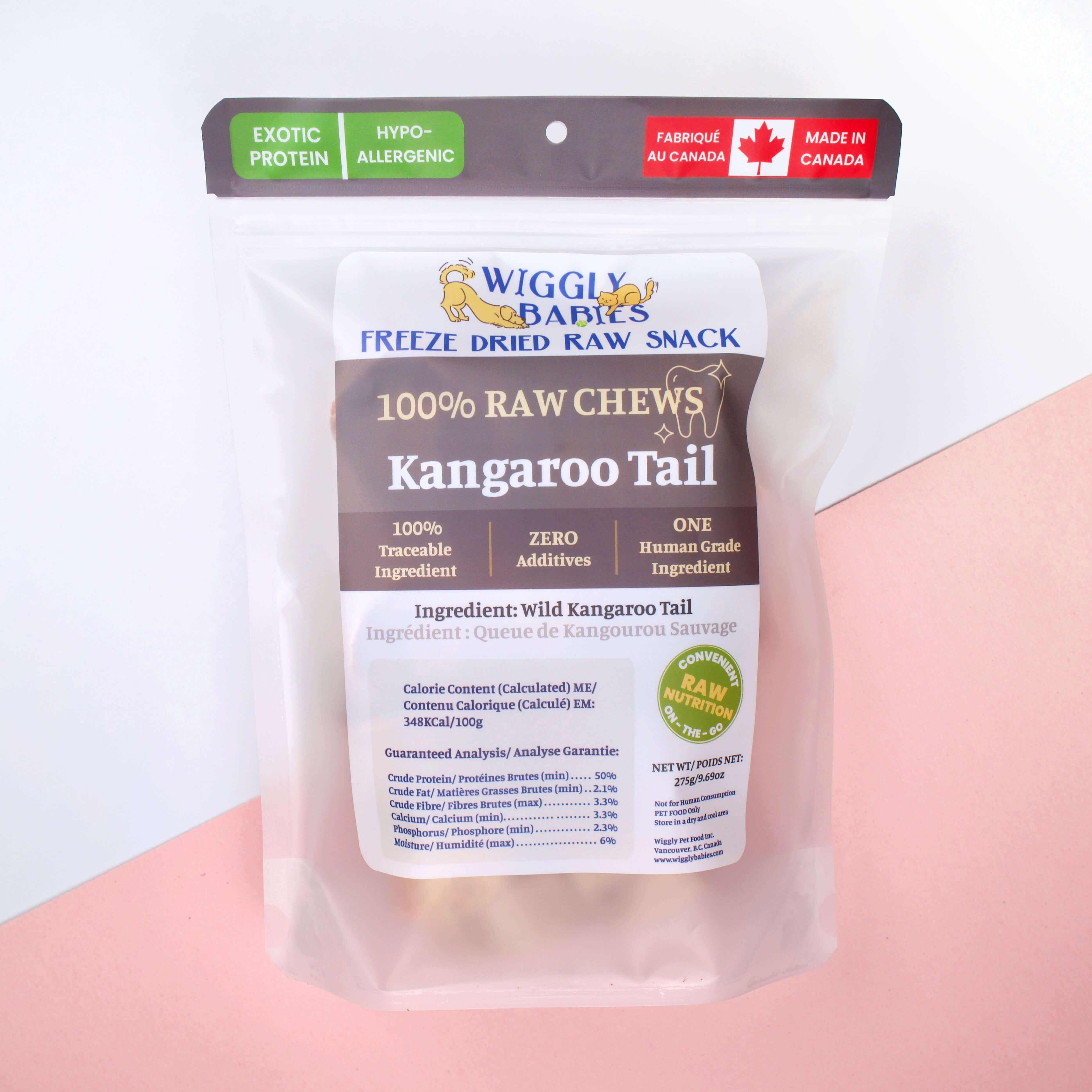 kangaroo tail freeze dried by wiggly babies kangaroo tail freeze dried by wiggly babies