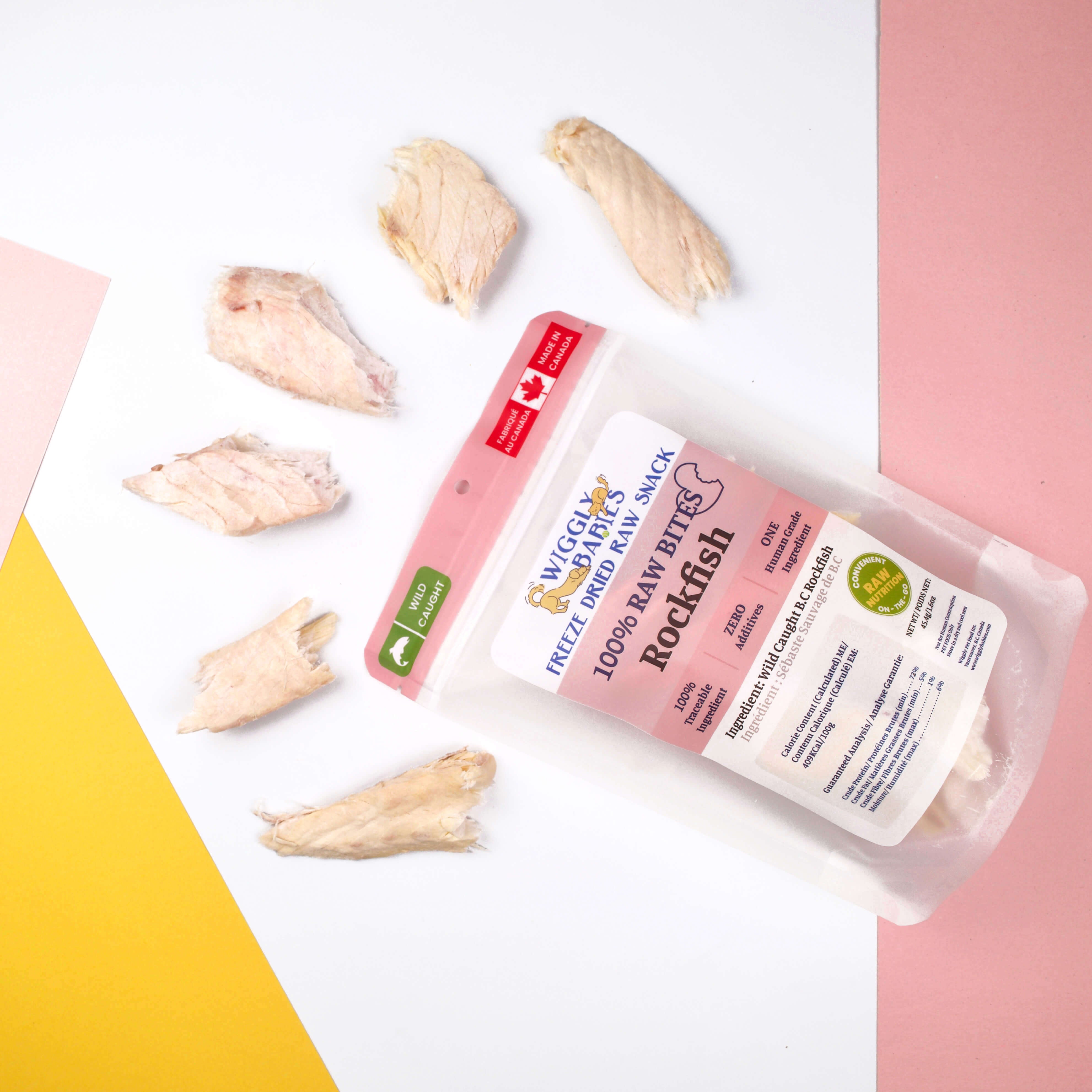 freeze dried rockfish by wiggly babies freeze dried rockfish by wiggly babies